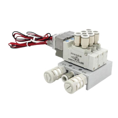 SY3320-6LZD-C8 SMC soupape solénoïde 3 position centre fermé DC12V Taille du port Ø8