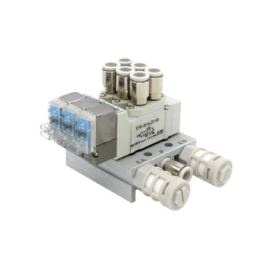 SY3320-6LZD-C8 SMC soupape solénoïde 3 position centre fermé DC12V Taille du port Ø8