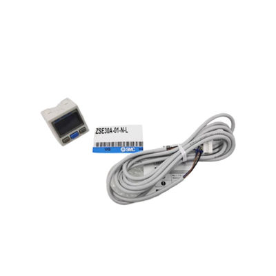 L'émetteur numérique de pression SMC ZSE30AF-01-C Pression composée NPN Collecteur ouvert 1 Sortie Voltage analogue Sortie