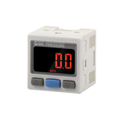 ZSE30A-01-C SMC Commutateur de pression numérique Pression sous vide R1/8 Affichage 2 couleurs PNP Collecteur ouvert 2 sorties