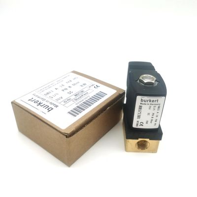 BURKERT 00126138 6014C normalement fermé G1/4 2.0 Ouvrage d'écoulement AC24V 8W soupape de plongeur de corps en laiton