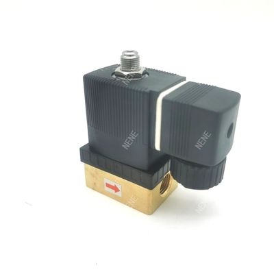 BURKERT 6014D 00126196 Valve solénoïde normalement ouverte G1/8 AC24V 8W Corps de soupape en laiton 32 * 32 0~16bar