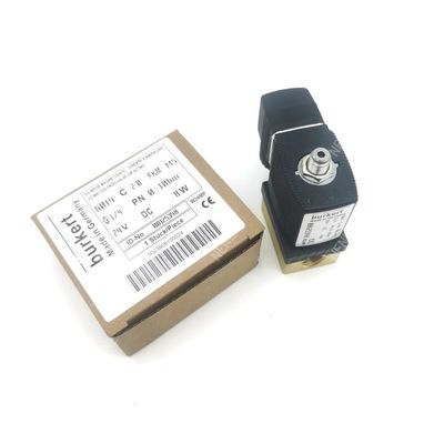 00125357 soupape électronique BURKERT 6014 D normalement ouverte G1/4 2.0 Flow Hole DC24V 8W