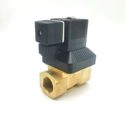 Ventilateur de commande électromagnétique Burkert 00125367 6014 C Action directe Connexion de la plaque inférieure normalement fermée 2.0 Flow Hole DC24V 8W Corps de soupape en laiton 0 ~ 10bar