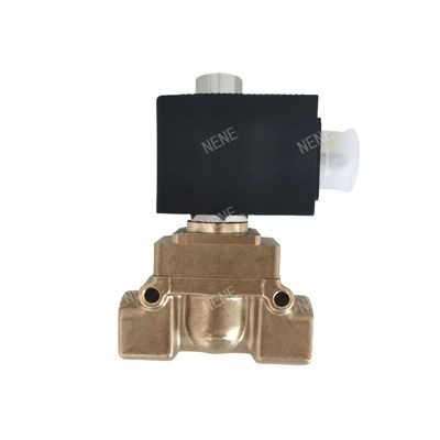 00126162 6014 D soupape électromagnétique burkert action directe Connexion de la plaque inférieure normalement ouverte 2.0 Flow Hole AC24V 8W Corps de soupape en laiton 0~10bar
