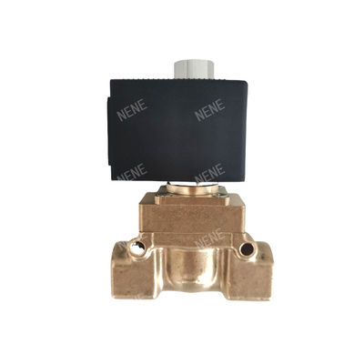 00126162 6014 D soupape électromagnétique burkert action directe Connexion de la plaque inférieure normalement ouverte 2.0 Flow Hole AC24V 8W Corps de soupape en laiton 0~10bar