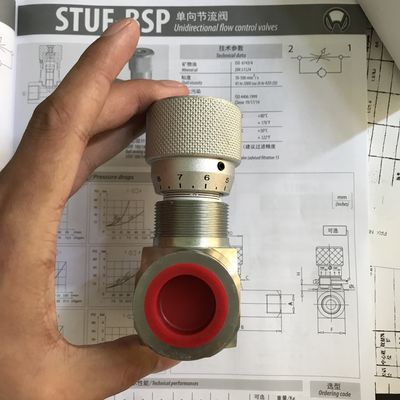 Valve à accélérateur de précision avec échelle STB-G1/4 STB-G3/8 STB-G3/4 STB-G1