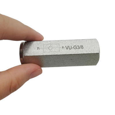 Le code ISO 16/13 de la soupape de commande hydraulique VU-G1 VU-G3/8 VU-G3/4 VU-G1-1/4 VU-G2