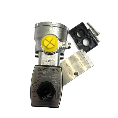 La soupape électromagnétique Norgren 6215M0710.4822.024.00 1/4 NPT Taille du port en acier inoxydable