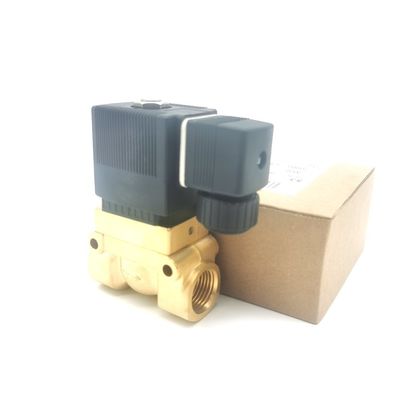 Valve électromagnétique Burkert 00134239 G1/8 AC220V 6014 C normalement fermée 0~25bar 3/2 Way Corps en laiton