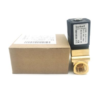 00137538 6013 Type normalement fermé 2.0 Flow Hole FKM Seal 8W soupape électromagnétique Burkert