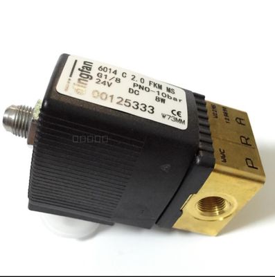 Ventilateur solénoïde Burkert NBR Sceau 00125333 Normalement fermé G1/8 0~10bar