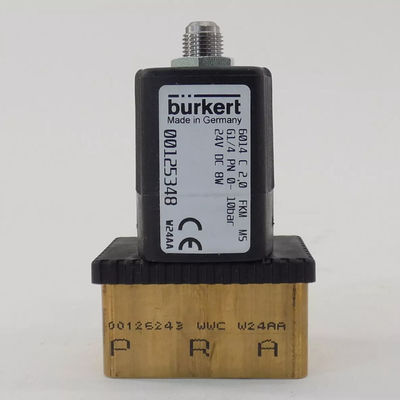- Systèmes de contrôle des fluides Burkert - 125348 - Soupape solénoïde, 6014 00125348