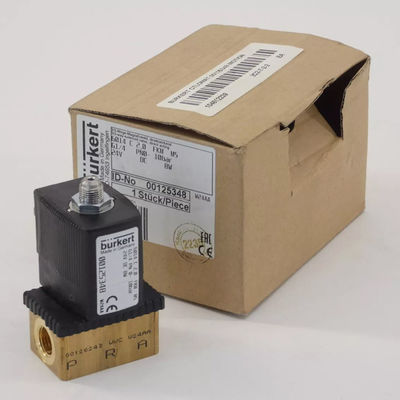 Valve électromagnétique industrielle Burkert avec scellé NBR 00126342 00126343 00126345