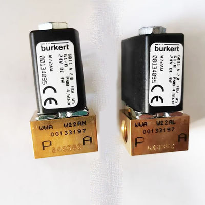 Valve électromagnétique industrielle Burkert avec scellé NBR 00126342 00126343 00126345