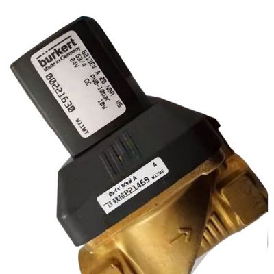 BURKERT 00308505 G3/4 2/2 Normalement fermé 20 Flow Hole FKM Corps de soupape en laiton scellé AC220V 8W 1-40bar 5404 Type