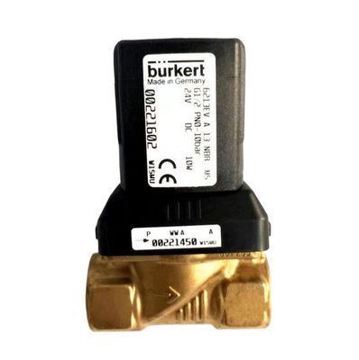 BURKERT 00308505 G3/4 2/2 Normalement fermé 20 Flow Hole FKM Corps de soupape en laiton scellé AC220V 8W 1-40bar 5404 Type