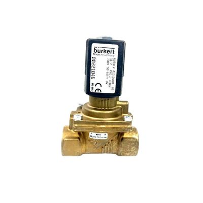 Ventilateur électronique magnétique BURKERT 00309022 FKM Sceau G1/2 2/2 Normalement ouvert 12 Flow Hole DC24V 8W 1-32bar