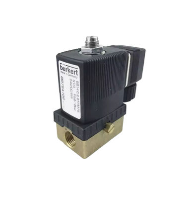 00301170 BURKERT 5404 G1/2 2/2 Ouvert normalement 12 Flow Hole FKM (Fluor caoutchouc) Corps de soupape en laiton scellé AC24V 8W 1-32bar