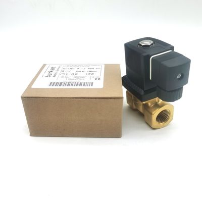 Ventilateur électromagnétique Burkert Corps en laiton 00308120 G1 2/2 Ouvert normalement 25 Flow Hole FKM (Fluorrubber) Sceau 8W 1-25bar