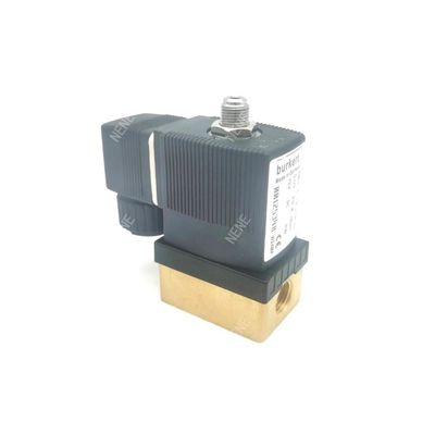 FKM Seal soupape solénoïde G1/4 pouce G1/4 pouce 00125304 6013 Type Action directe 2/2 Normalement fermé 3.0 Flow Hole FKM Seal 220VAC 8W 0~10bar Corps de soupape en laiton