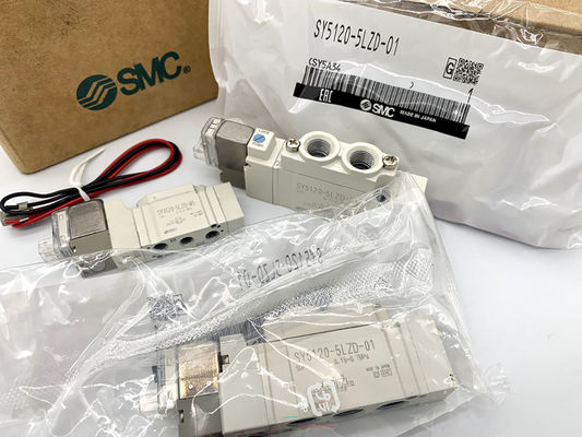 La série SY de soupapes électromagnétiques à 5 voies SY3220-5LZD-C8 SY3220-6LZD-C8