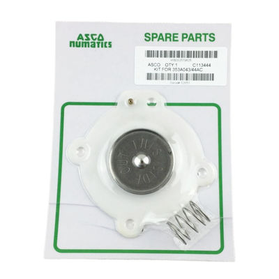 ASCO SCG353A043 C113444 Kit de réparation du diaphragme de la soupape à impulsion NBR, TPE (blanc)