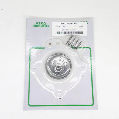 ASCO SCG353A043 C113444 Kit de réparation du diaphragme de la soupape à impulsion NBR, TPE (blanc)