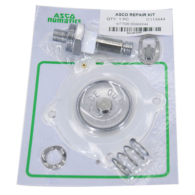 ASCO SCG353A043 C113444 Kit de réparation du diaphragme de la soupape à impulsion NBR, TPE (blanc)