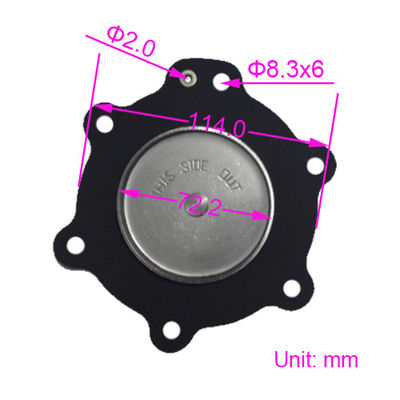 C113825 ASCO Valve à impulsion Diaphragme 1,5 pouce SCG353A045 kits de réparation Applications industrielles