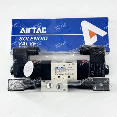 Valve solénoïde 4V330C-08 AIRTAC pour l'air de 0,15 à 0,8 MPa 21 à 114 Psi