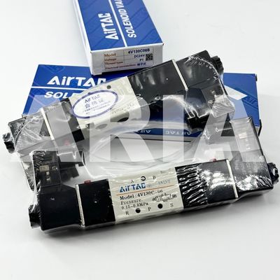 Airtac 4V130C-06 DC12V AC110V 4V130C-M5 Ventilateur solénoïde à air - 4V130C06B