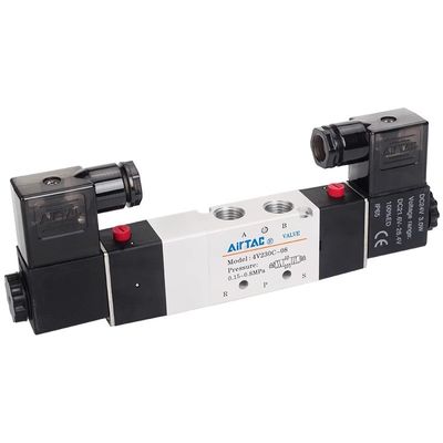 Airtac 4V230C-08: soupape d'air solénoïde - 4V230C08B AC220V DC24V