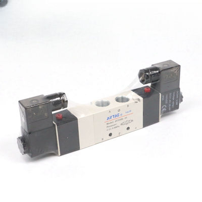 Airtac 4V330E-10: soupape d'air solénoïde ((5/2,5/3 voie) - 4V330E10BI 4V330P-10 AC220V