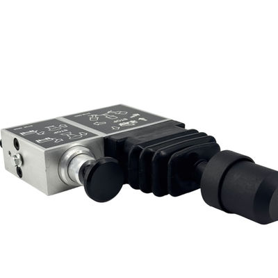 14750430H HYVA Valve de commande combinée DCM01 Valves de distribution bidirectionnelles avec levier d'arrêt sur le bout et position basse
