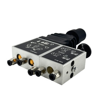 14750430H HYVA Valve de commande combinée DCM01 Valves de distribution bidirectionnelles avec levier d'arrêt sur le bout et position basse