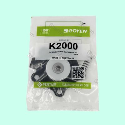 K2000/K2002/K2007 GOYEN CA20T Diaphragme en caoutchouc 3/4 pouces Réparation du diaphragme de la soupape à impulsion