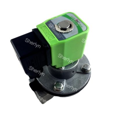 Sac équipé d'une vanne à impulsions DMF-Z-20 de 3/4 pouce BFEC neuve, filtre à sac à angle droit