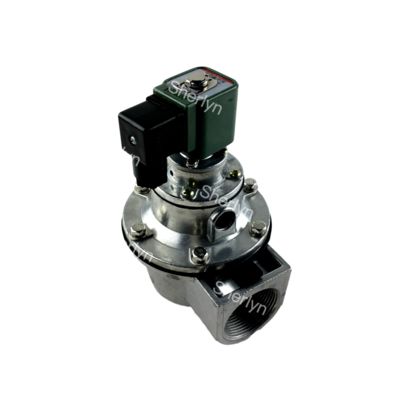 BFEC DMF-Z-40S en acier inoxydable 1,5' à angle droit, soupape à impulsion de la boîte à bagages 24VDC 220VAC