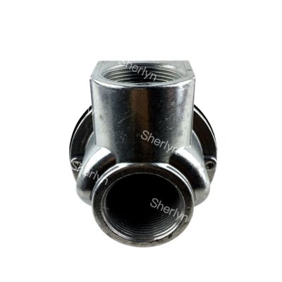 BFEC DMF-Z-40S en acier inoxydable 1,5' à angle droit, soupape à impulsion de la boîte à bagages 24VDC 220VAC