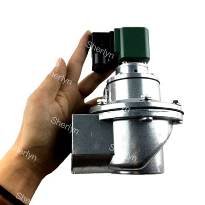 BFEC DMF-Z-40S en acier inoxydable 1,5' à angle droit, soupape à impulsion de la boîte à bagages 24VDC 220VAC