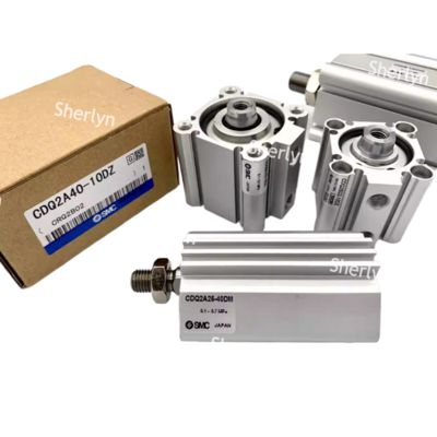 Cylindre compact de la série SMC CQ2 CQ2A12-15D de type standard à double action