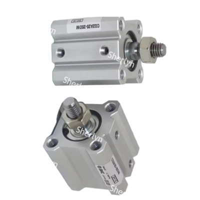 CQ2A12-20D Cylindre SMC mince double effet tige simple série CQ2