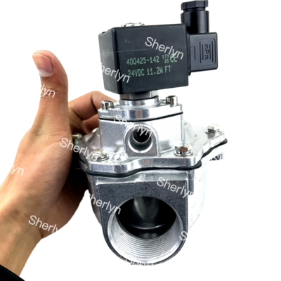 ASCO Vanne à impulsion électromagnétique à angle droit de 1,5 pouce SCG353A047 DN40, vanne de filtre à manches C113827