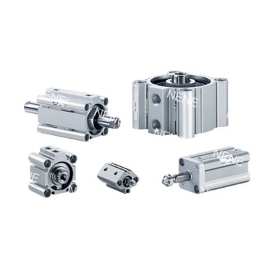 CQ2A12-10DM Cylindre SMC compact à double effet et tige simple, 12 cylindres, diamètre 10, course