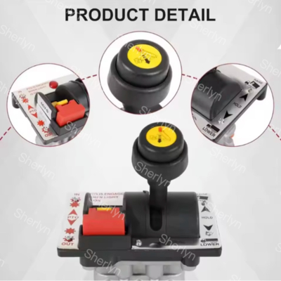 6CV-D Valves de commande proportionnelle avec commutateur PTO Commutateur de basculement à ralentissement pour système hydraulique