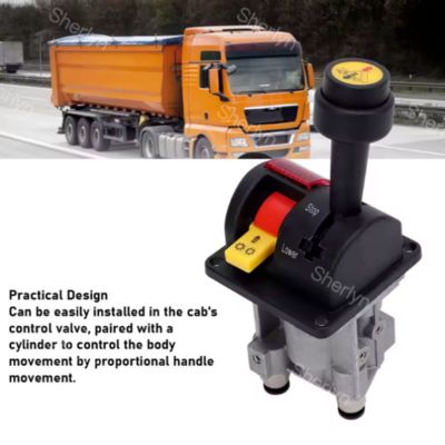 BKQF34-B 14750650H 4 trous soupape à manche en caoutchouc pour camions à décharge M6 verrouillée soupape de commande hydraulique pour camions à décharge