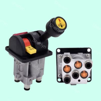 BKQF34-B 14750650H 4 trous soupape à manche en caoutchouc pour camions à décharge M6 verrouillée soupape de commande hydraulique pour camions à décharge