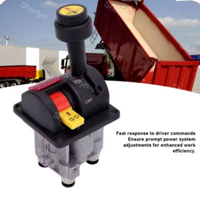 BKQF34-B 14750650H 4 trous soupape à manche en caoutchouc pour camions à décharge M6 verrouillée soupape de commande hydraulique pour camions à décharge