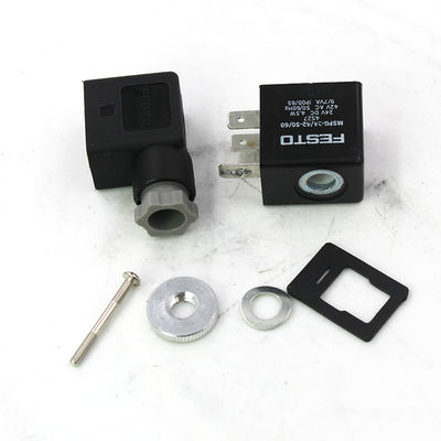 FESTO 4527 MSFG-24-50/60 Bobine de solénoïde, 24VDC, 4.5W, IP65, Languettes de connecteur pour MSSD-F, 3 broches